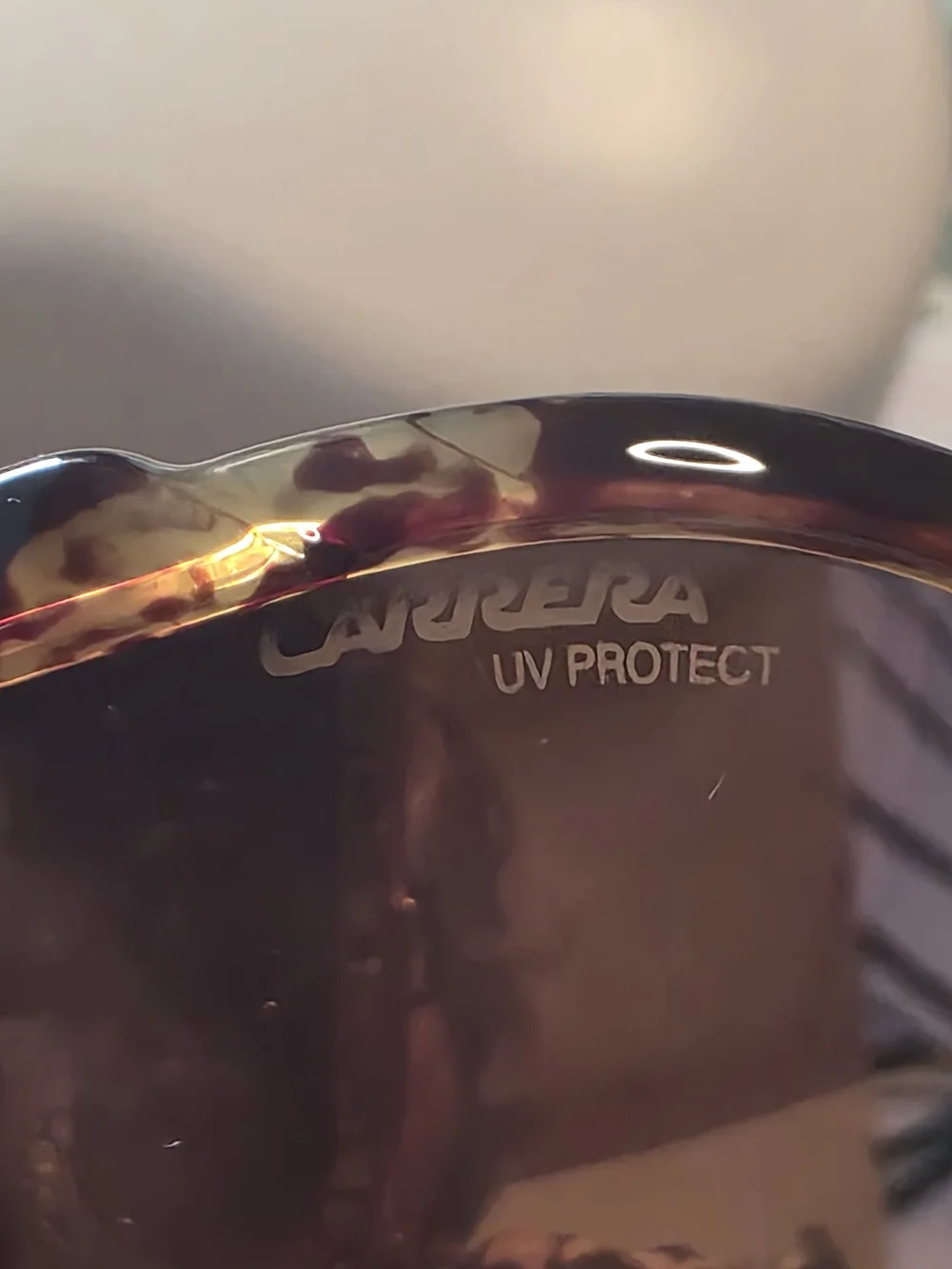 NWOT Carrera Endurance 65/N Special Edition Aviator Sunglasses Tortoise Brown